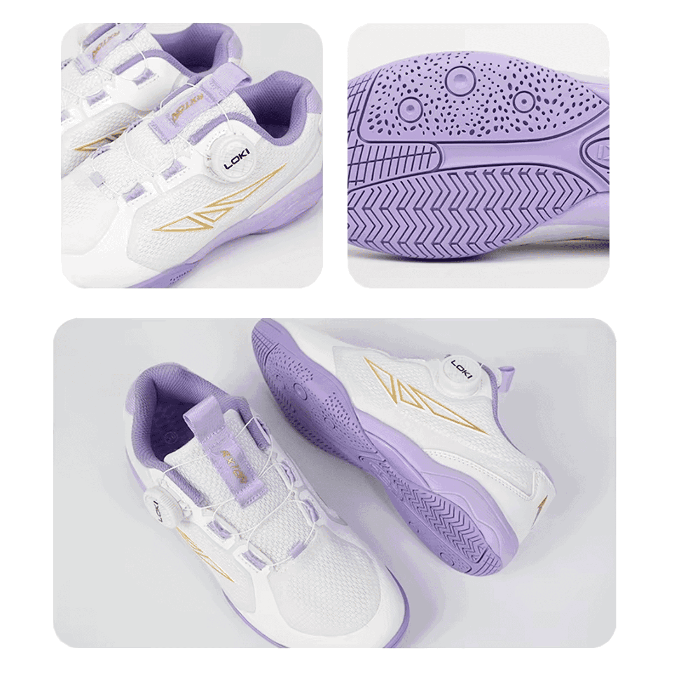Loki Raxton 3.0 Shoes - White Purple - Image 3