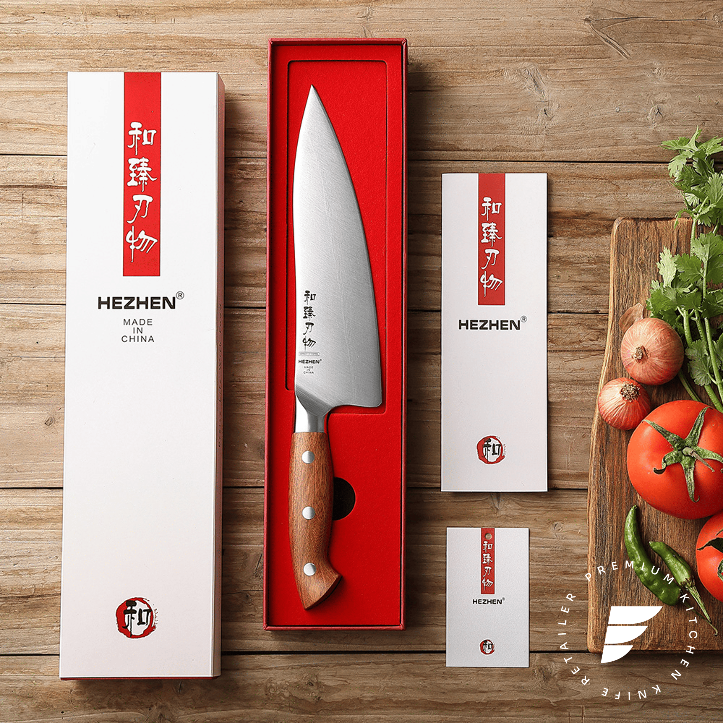 HEZHEN X02 Supreme Series 8" Chef Knife - Image 2